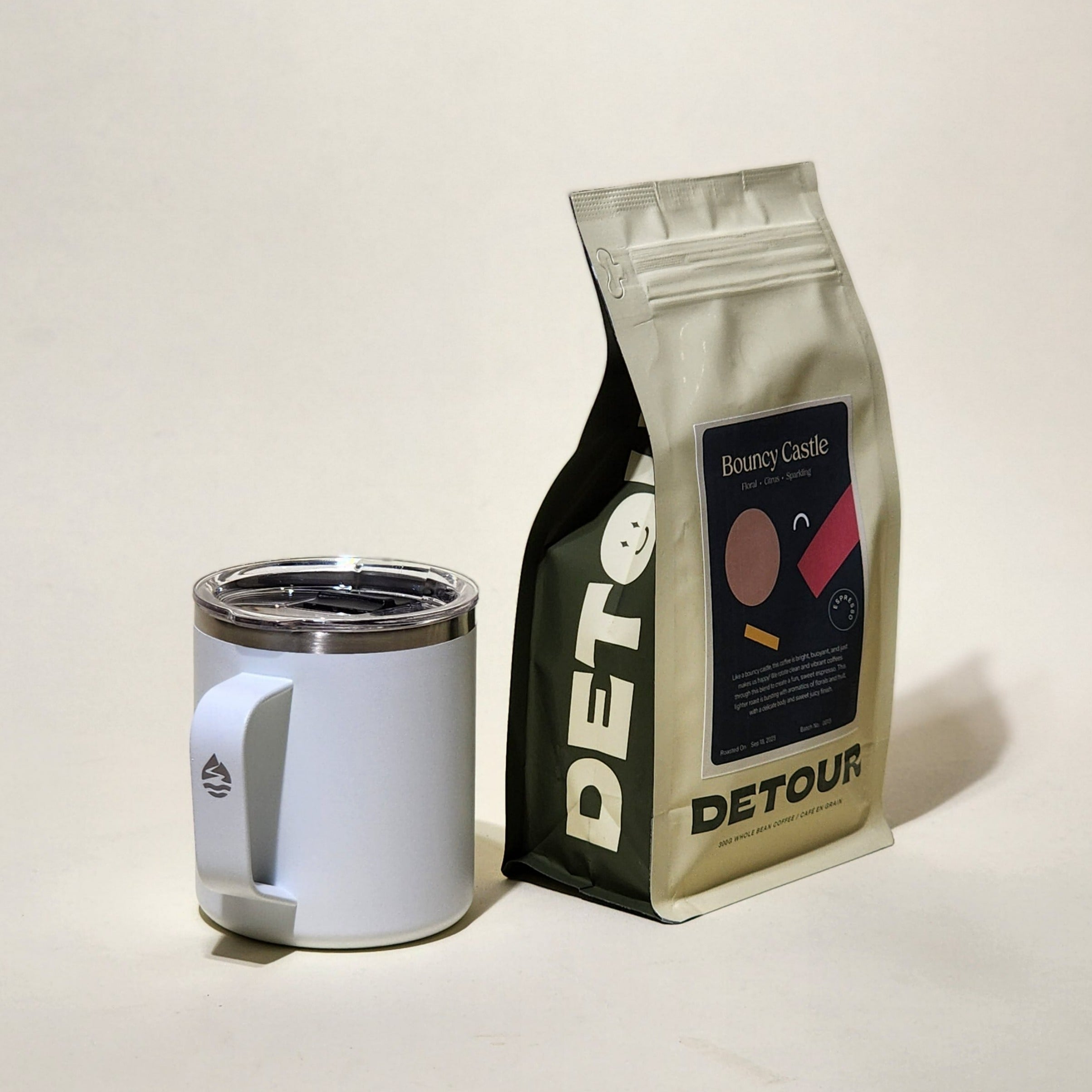 Detour Coffee Roaster Bouncy Castle Espresso - Floral, Citrus, Sparkling Tasting Profile - Espresso Vibrant Coffee Style - Limu, Ethiopia Origin - Heirloom Variety - Washed Process - Various Smallholders Producer - Bright and Buoyant Coffee - Sunshine in a Cup - Learn More on Our Website