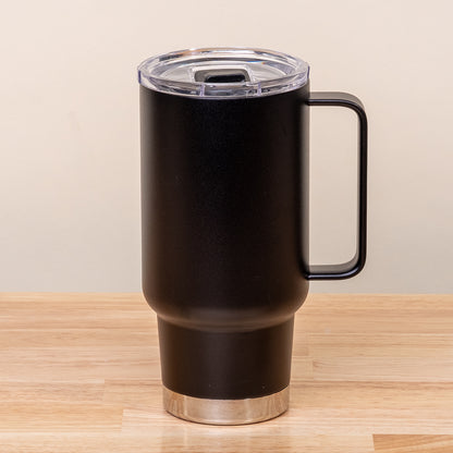 LAMOSE Baffin Pro Max 36 oz Travel Mug - Ergonomic design for seamless, leak-proof on-the-go sipping.