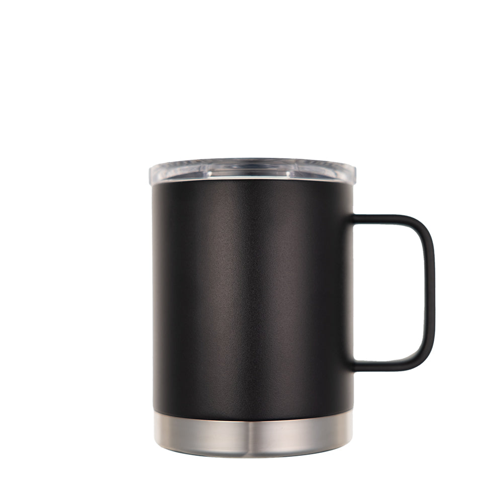 LAMOSE Hudson Pro 16 oz Insulated Mug - Keep your coffee warm with a comfortable grip. #color_onyx