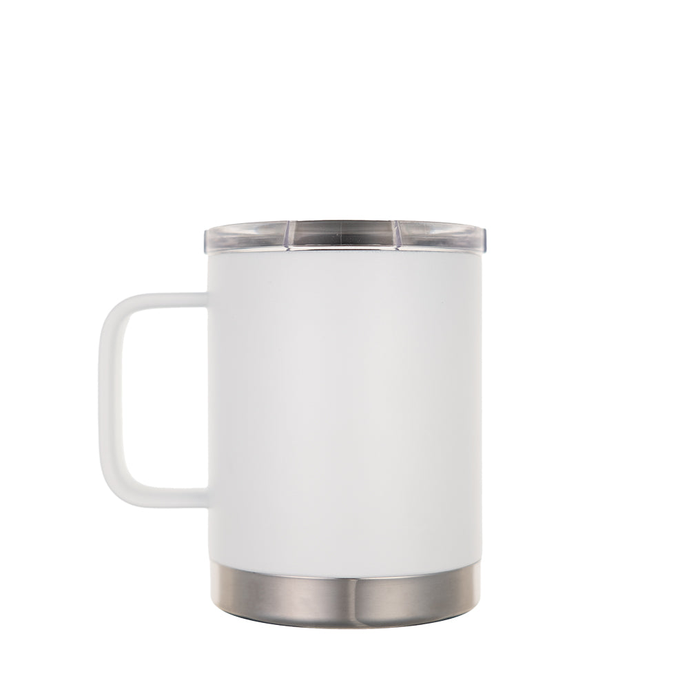 LAMOSE Hudson Pro 16 oz Insulated Mug - Keep your coffee warm with a comfortable grip. #color_snow