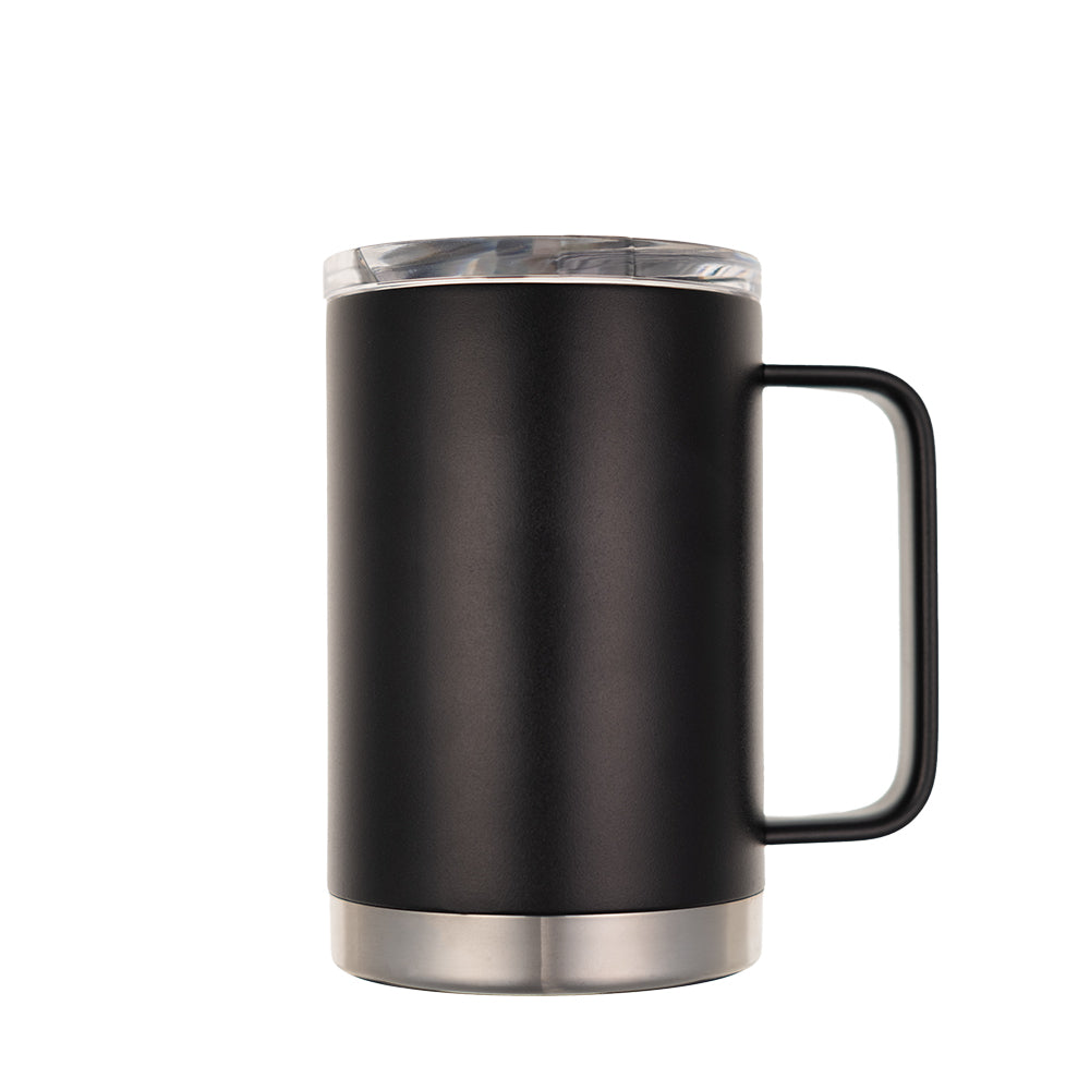 LAMOSE Hudson Pro 20 oz Mug - Enjoy hot coffee with a comfortable grip for hours. #color_onyx