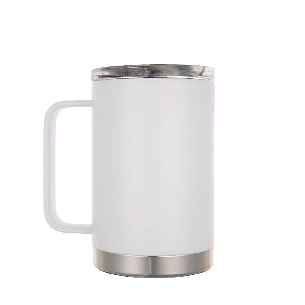 LAMOSE Hudson Pro 20 oz Mug - Enjoy hot coffee with a comfortable grip for hours. #color_snow