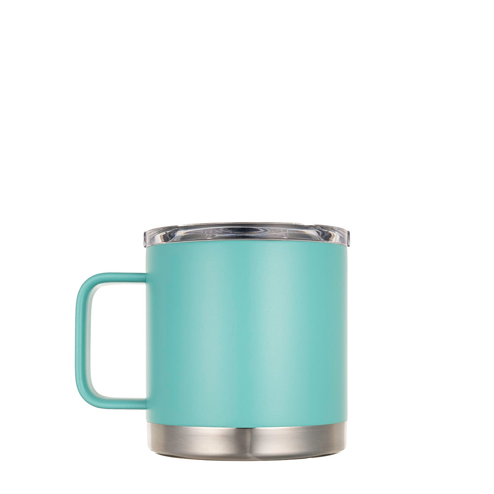 LAMOSE Hudson Pro Max 16 oz Insulated Mug - Reliable hydration companion with leak-proof lid and sleek design. #color_turquoise