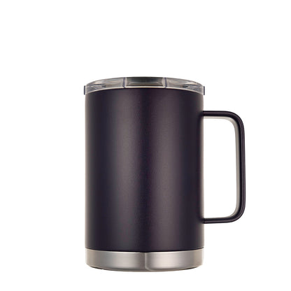 LAMOSE Hudson Pro Max 24 oz insulated mug with handle and leak-proof slider lid, ideal for hot and cold beverages.