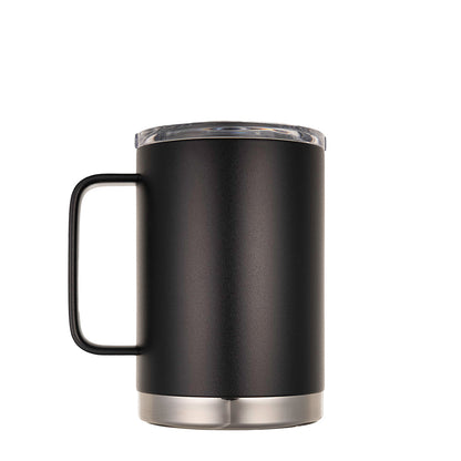 LAMOSE Hudson Pro Max 24 oz insulated mug with handle and leak-proof slider lid, ideal for hot and cold beverages. 