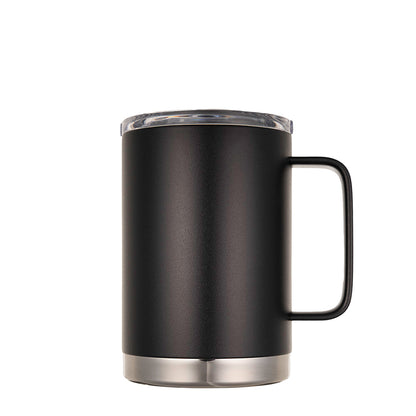 LAMOSE Hudson Pro Max 24 oz insulated mug with handle and leak-proof slider lid, ideal for hot and cold beverages. 