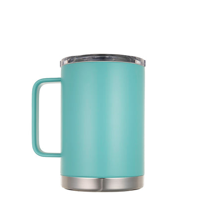 LAMOSE Hudson Pro Max 24 oz insulated mug with handle and leak-proof slider lid, ideal for hot and cold beverages. 