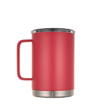 LAMOSE Hudson Pro Max 24 oz insulated mug with handle and leak-proof slider lid, ideal for hot and cold beverages.