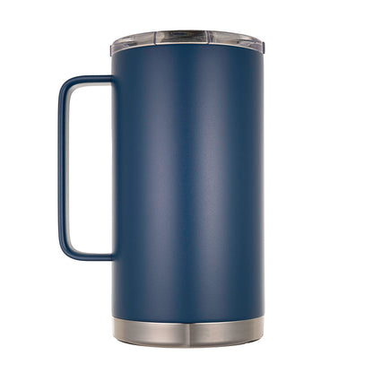   LAMOSE Hudson Pro Max 32 oz insulated mug with handle and leak-proof slider lid, ideal for hot and cold beverages.