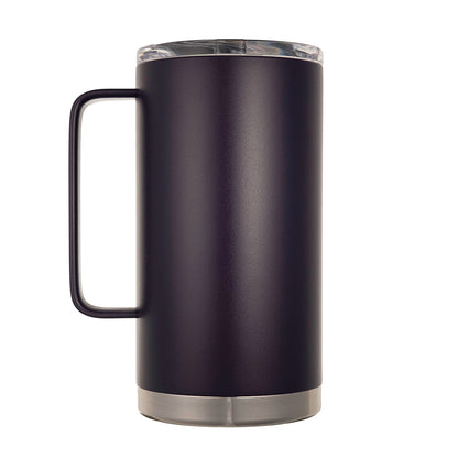   LAMOSE Hudson Pro Max 32 oz insulated mug with handle and leak-proof slider lid, ideal for hot and cold beverages.